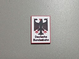 Zeige Details für Deutsche Bundesbahn Wappen  Bild von Deutsche Bundesbahn Wappen