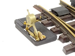 Zeige Details für Weichenstellhebel gleisparallel, rechts abgewinkelt Bild von Weichenstellhebel gleisparallel, rechts abgewinkelt