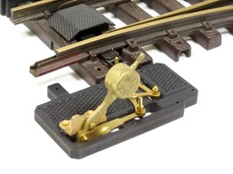 Zeige Details für Weichenstellhebel gleisparallel, links abgewinkelt Bild von Weichenstellhebel gleisparallel, links abgewinkelt