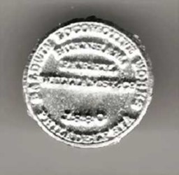 Zeige Details für Lokfabrikschild "Baldwin Locomotive Works" Bild von Lokfabrikschild "Baldwin Locomotive Works"