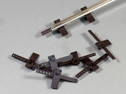 Zeige Details für Schienenstühlchen Code 250 mit Gleitbahn, 50 Stk. Bild von Schienenstühlchen Code 250 mit Gleitbahn, 50 Stk.