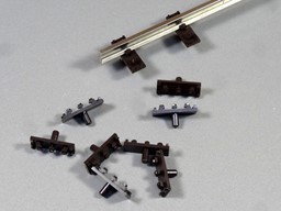 Zeige Details für Schienenstühlchen Code 250 für Radlenker, 50 Stk. Bild von Schienenstühlchen Code 250 für Radlenker, 50 Stk.