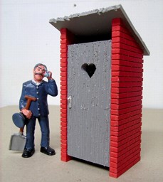 Zeige Details für Toilettenhäuschen Bild von Toilettenhäuschen