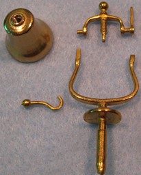 Show details for Bell kit, brass polished bell Picture of Bell kit, brass polished bell