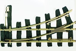 Zeige Details für Schwellenbett R1-Weiche links mit Hebel Bild von Schwellenbett R1-Weiche links mit Hebel