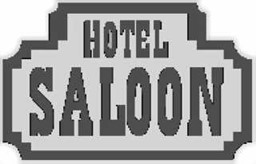 Zeige Details für Schild "Hotel Saloon" Bild von Schild "Hotel Saloon"