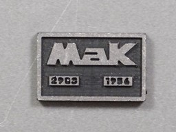 Zeige Details für Lokschild MaK Bild von Lokschild MaK