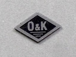 Zeige Details für Lokschild O&K Bild von Lokschild O&K