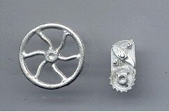 Zeige Details für Bremsrad und -Ratsche Bild von Bremsrad und -Ratsche