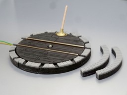 Show details for Turntable 115/150 incl. 8 leavings for 30mm track! Picture of Turntable 115/150 incl. 8 leavings for 30mm track!