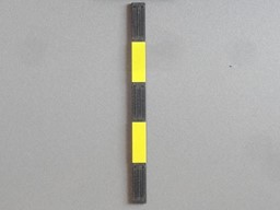 Zeige Details für Mastschild schwarz gelb Bild von Mastschild schwarz gelb