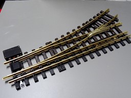 Show details for additional track straight ahead for R3 turnout LGB, left Picture of additional track straight ahead for R3 turnout LGB, left