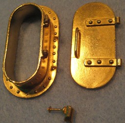 Zeige Details für Einfüllstutzen oval für Loktender oder Wasserwagen  Bild von Einfüllstutzen oval für Loktender oder Wasserwagen