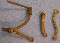 Show details for Blowdown linkage, brass Picture of Blowdown linkage, brass