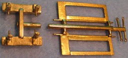 Show details for Cab arm rests and windscreens, brass Picture of Cab arm rests and windscreens, brass