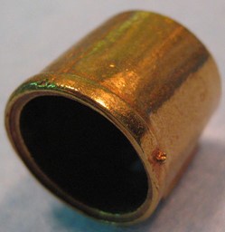 Show details for Headlight, brass plain barrel type for shay, etc. Picture of Headlight, brass plain barrel type for shay, etc.