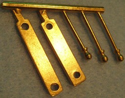 Zeige Details für Kupplungsflacheisen mit Kupplungsbolzen Bild von Kupplungsflacheisen mit Kupplungsbolzen