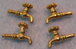 Show details for Water faucets, brass all scales Picture of Water faucets, brass all scales