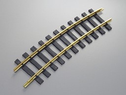 Show details for Curved track 7,5°, R3 radius 1198mm Picture of Curved track 7,5°, R3 radius 1198mm