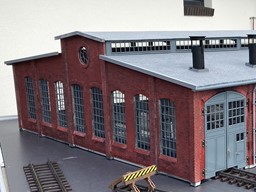 Zeige Details für Ringlokschuppen Endfassaden Bild von Ringlokschuppen Endfassaden