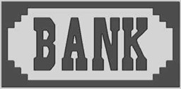 Zeige Details für Schild "Bank" Bild von Schild "Bank"