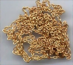 Show details for Brass chain 4,5x2,5mm Picture of Brass chain 4,5x2,5mm