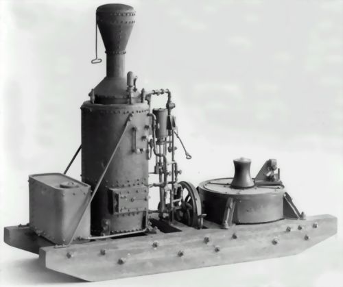 Picture of Winch engine/no haulback,diamond stack-steel water tank