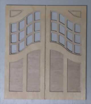 Picture of Wooden door Bloxxs A