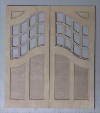 Picture of Wooden door Bloxxs A