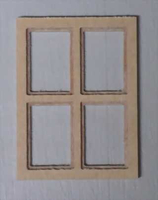 Picture of Wooden window Bloxxs F