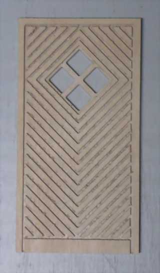 Picture of Wooden door Bloxxs H