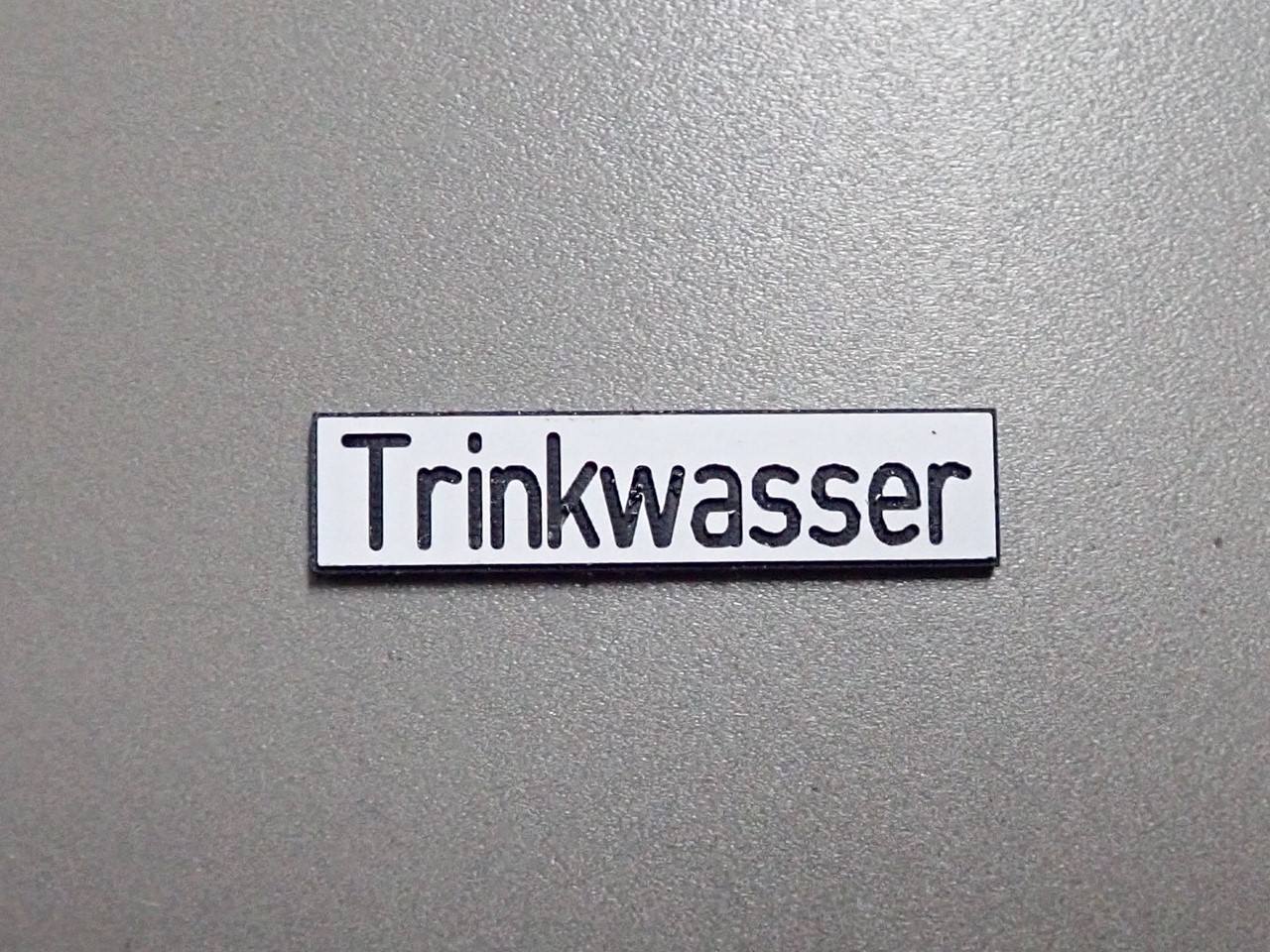 Bild von Raumschild: Trinkwasser 