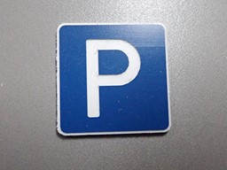 Bild von Verkehrsschild Parkplatz