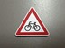 Bild von Verkehrsschild Achtung Radfahrer