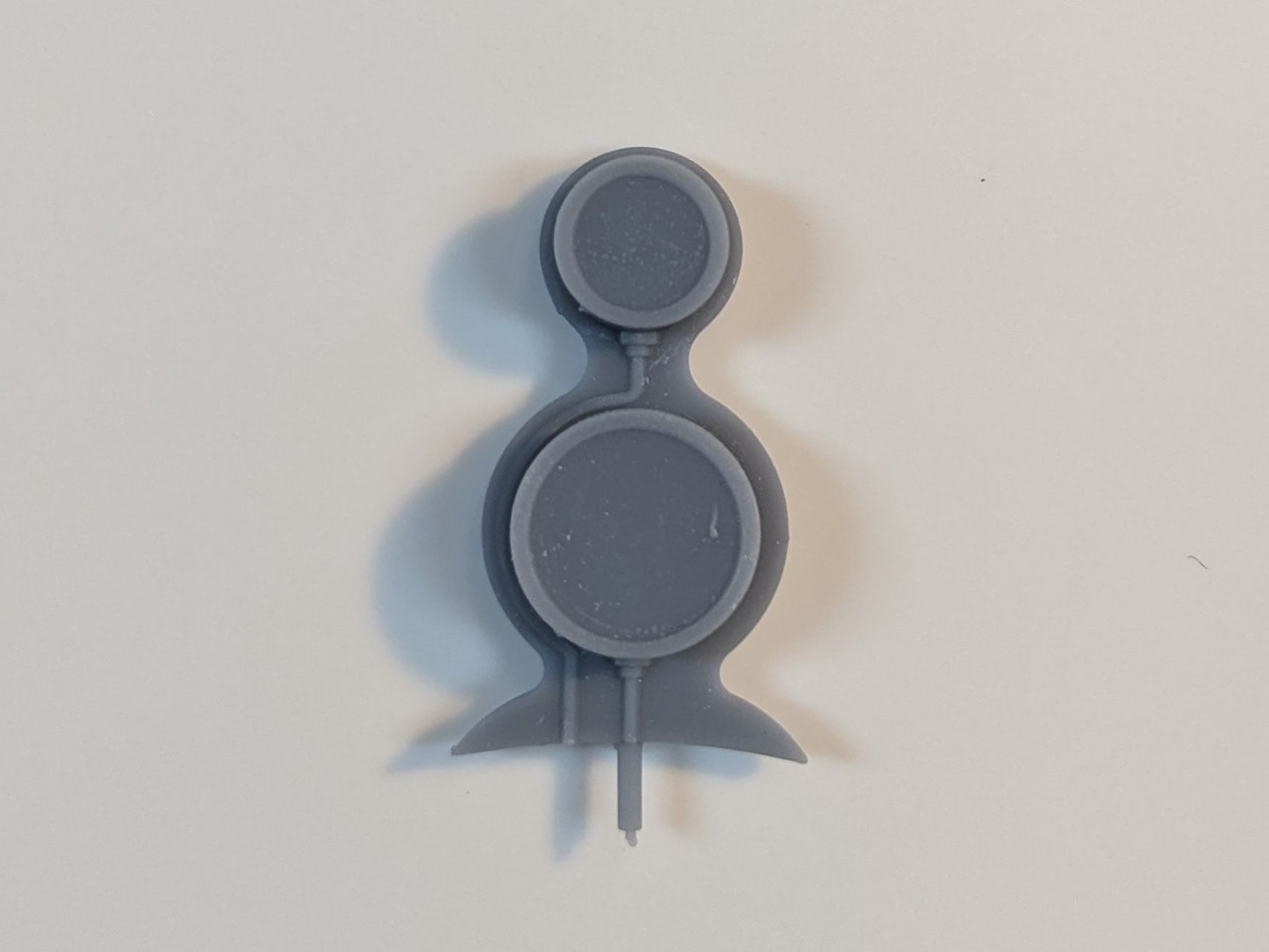Bild von Dampfdruckmanometer und Bremsluftmanometer