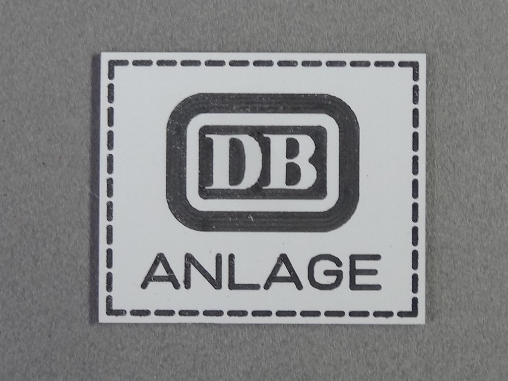 Picture of Plate DB Anlage