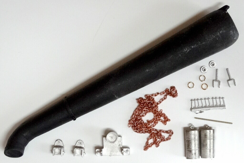 Picture of Water tank spout and hardware