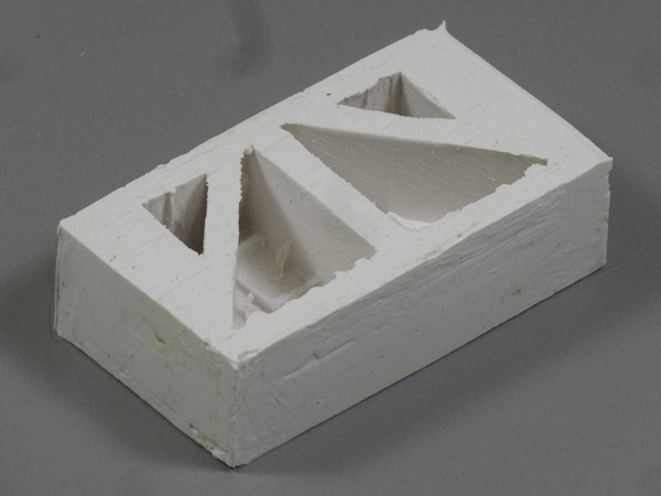 Picture of Roof pitch blocks: squared stone