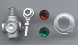 Picture of Marker lamps with jewels, 6 ears and brackets