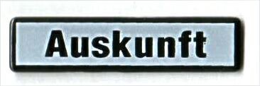 Picture of Plate Auskunft