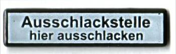 Bild von Ausschlackstelle