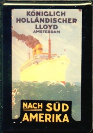 Picture of Magnet board Holl. Lloyd - nach Südamerika