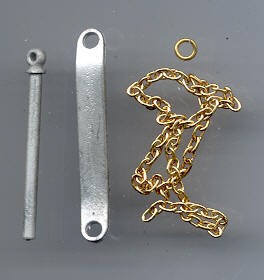 Picture of Drop left with pins and chain