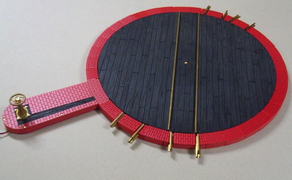 Picture of Turntable 380 mm, wooden turntable