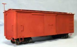 Picture of Box car with  link and pin couplers