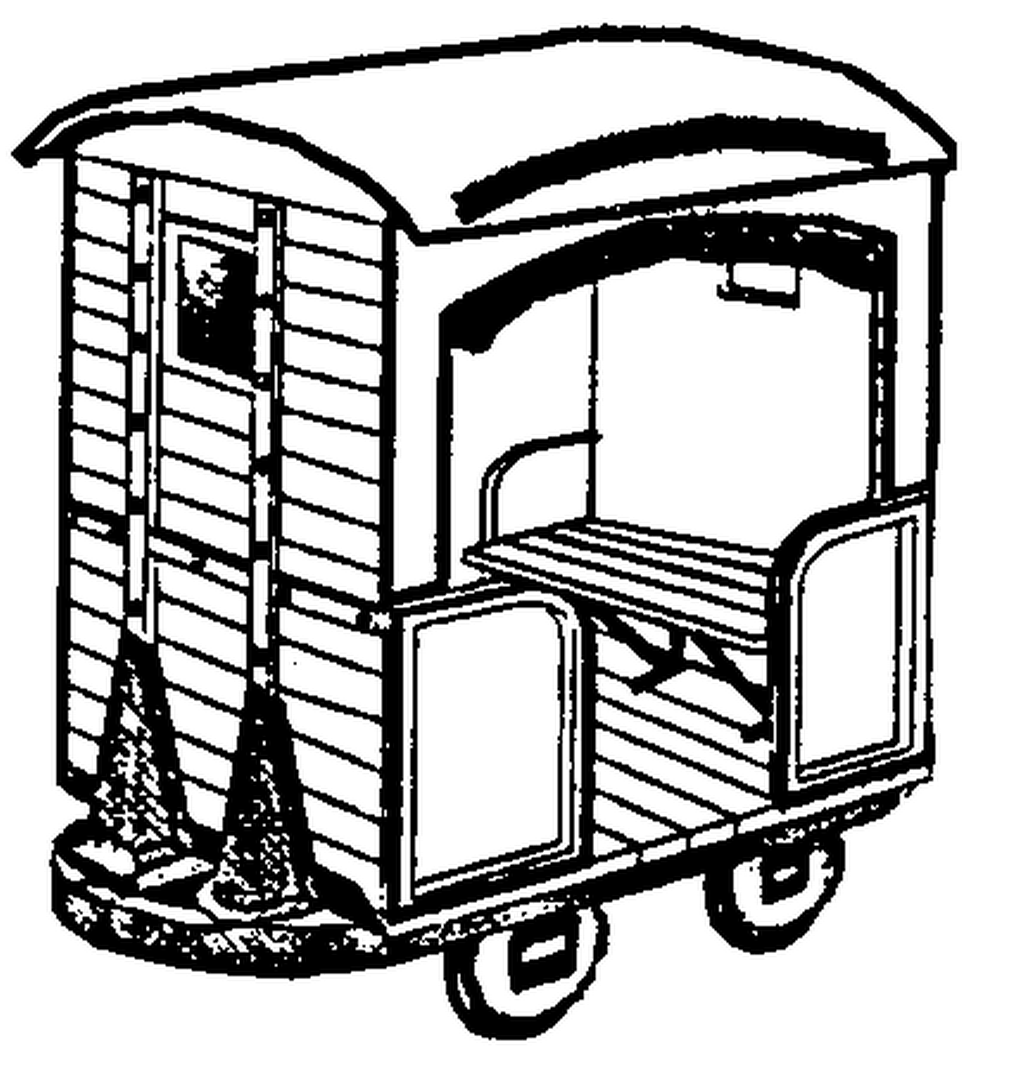 Bild von Feldbahn-Personenwagen, Giessform JMC 1