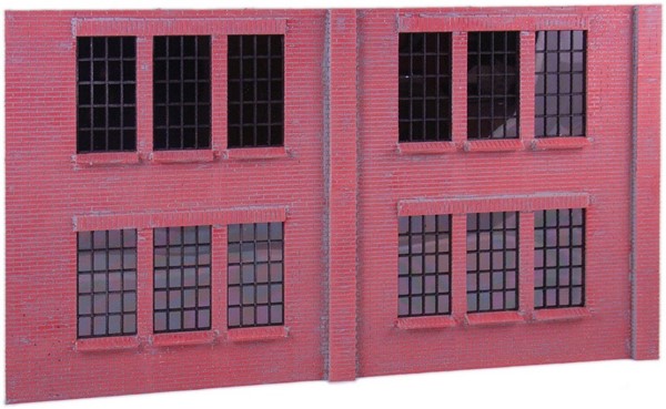 Picture of Factory facade with straight windows medium/medium