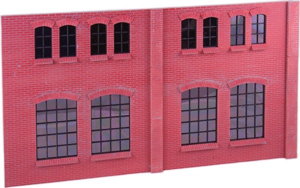 Picture of Factory facade with arched windows small/big