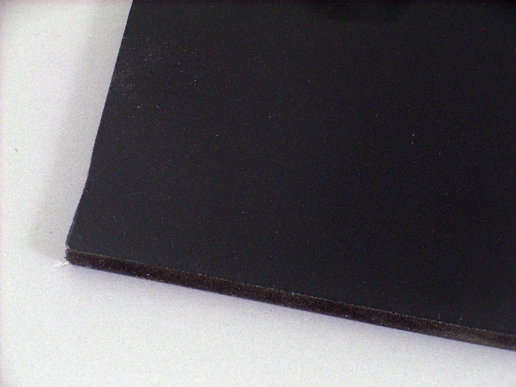 Bild von PVC-Hartschaumplatte Kömatex schwarz 6mm