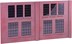 Picture of Factory facade with straight windows medium/big
